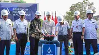 Heru Budi Resmikan Reservoir Komunal di Waduk Pluit, Minta Warga Bijak Gunakan Air Bersih