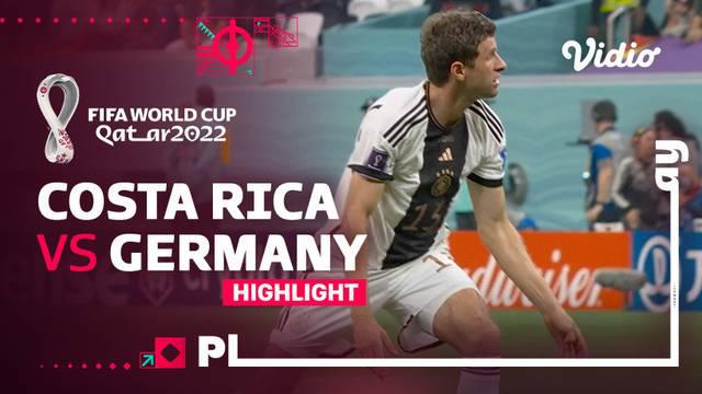 Berita video highlights pertandingan antara Kosta Rika melawan Jerman di Grup E Piala Dunia 2022, Jumat (2/12/22). Jerman menang dengan skor 4-2.
