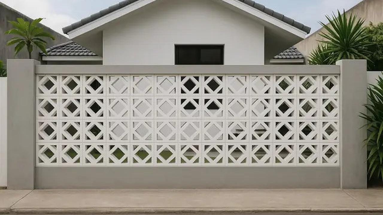 10 Model Pagar Tembok Tanpa Besi yang Lagi Hits, Bikin Tampilan Rumah Estetik dari Luar