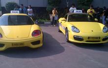 Polda Metro akan tindak taksi Ferrari & Porsche