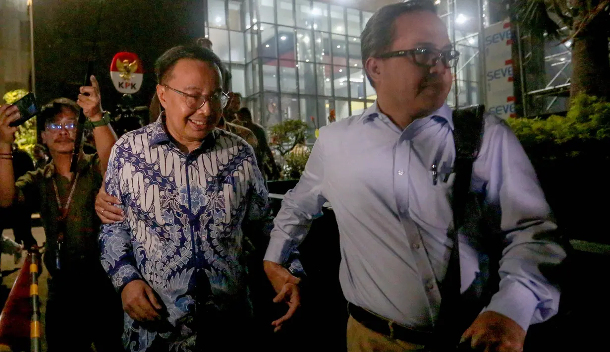 Anggota V Badan Pemeriksa Keuangan (BPK) RI Bobby Adhityo Rizaldi seusai menjalani pemeriksaan di Gedung Merah Putih KPK, Jakarta, Kamis, 16/07/2026. (KLY/Arie Basuki)