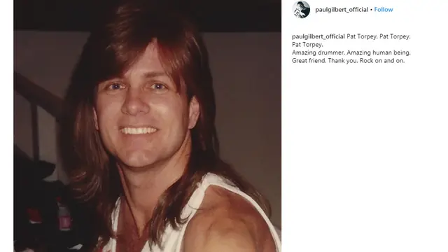 Instagram Paul Gilbert