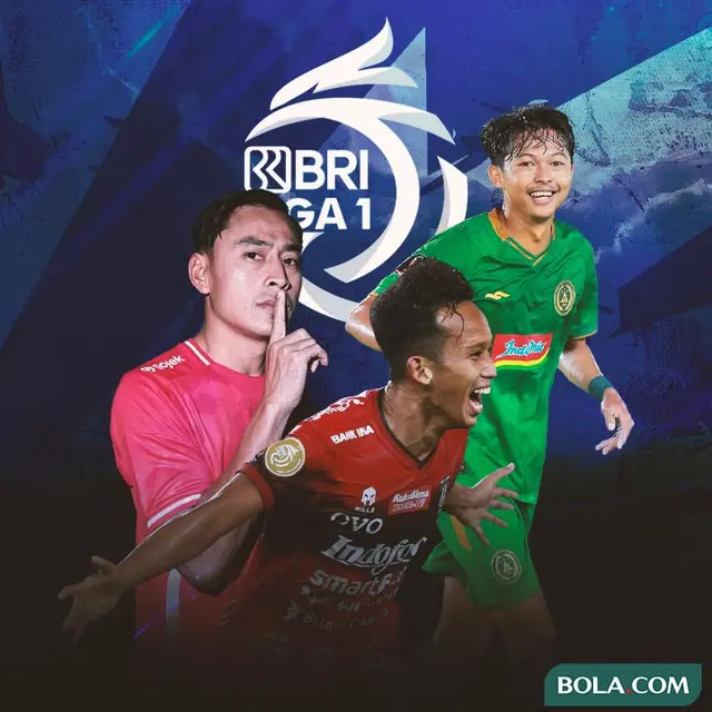 Liga 1 - Riki Dwi Saputro, M. Rahmat, Samsul Arif