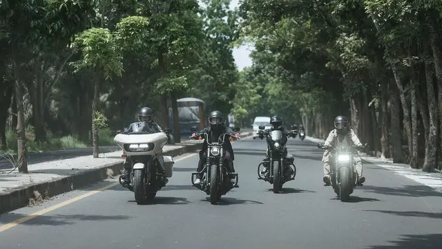 Raffi Ahmad Motoran Bareng The Dudas
