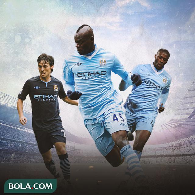 Manchester City - Pemain yang Gabung Manchester City Bareng Mario Balotelli