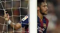 Raut kekecewaan Neymar (AFP)