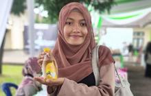 Inspiratif! Mahasiswi Cantik Ini Buat Inovasi Sabun Cuci Piring dari Kulit Nanas, Ini Sosoknya