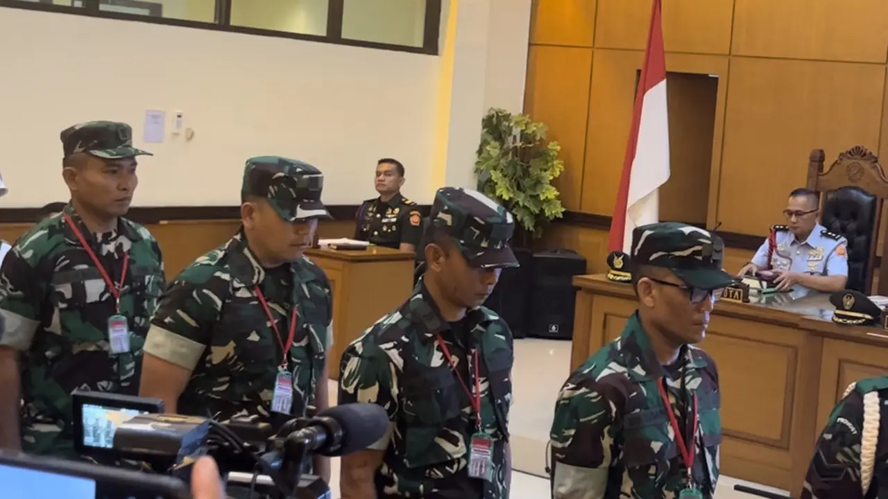 4 Anggota TNI penyiram air keras ke Andrie Yunus