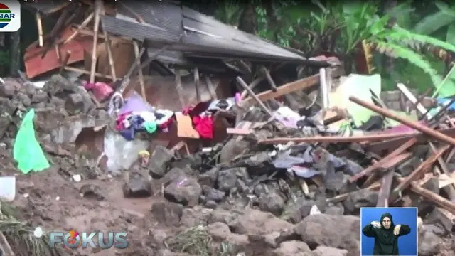 Longsor di Ciomas Bogor, Satu Keluarga Tewas Tertimpa Pondasi Bangunan