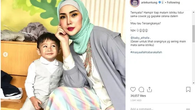 Fenita Arie (Foto: Instagram)
