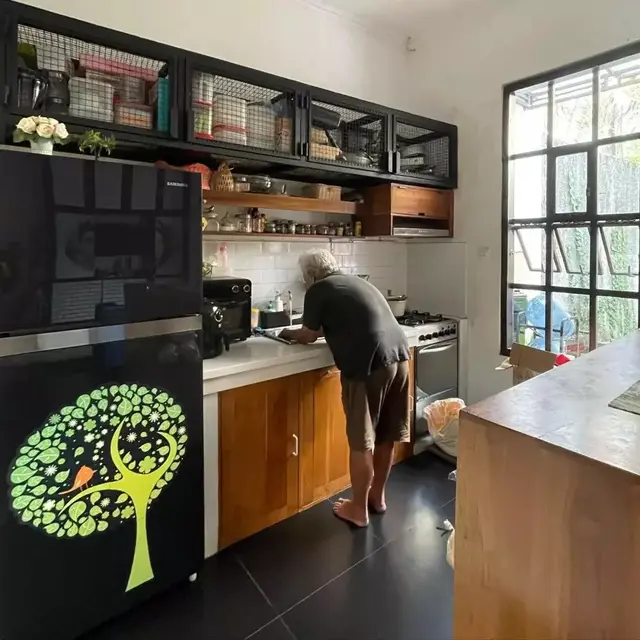 Model Dapur Rumah Tantri Kotak Setelah Direnovasi