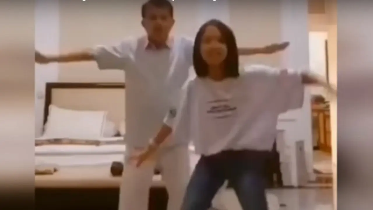 Video Wapres JK berjoget di aplikasi Tik Tok viral