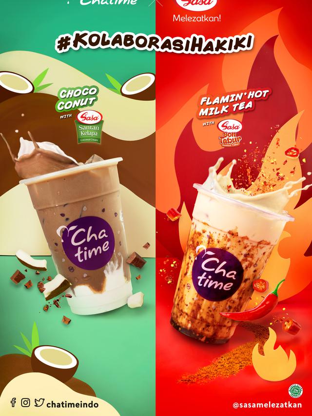 Chatime X Sasa/dok. Chatime