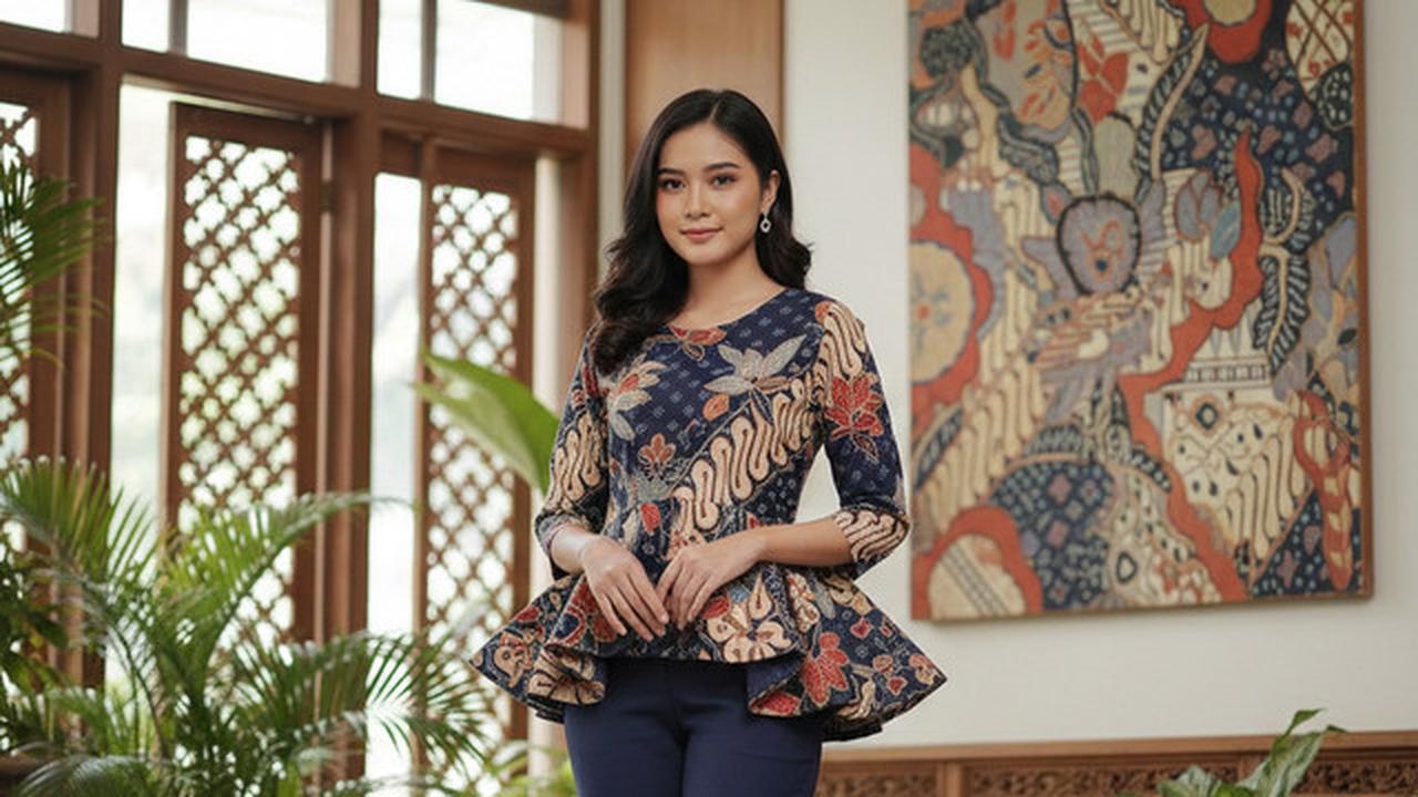 9 Model Atasan Batik Etnik Terbaru 2026, Kombinasi Tradisional dan Modern yang Stylish
