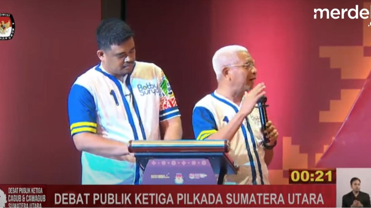 debat pilkada sumut