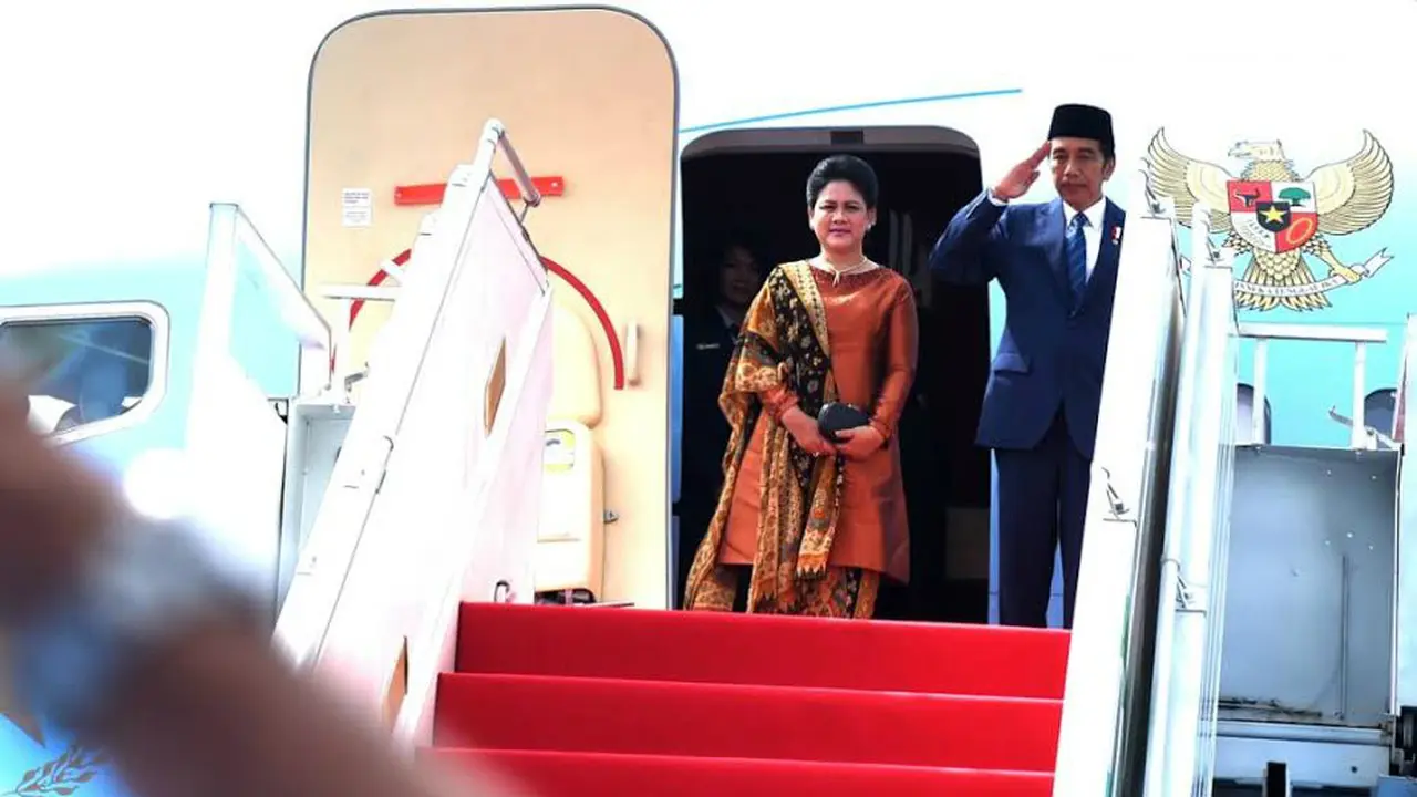 Presiden Jokowi berangkat ke Filipina