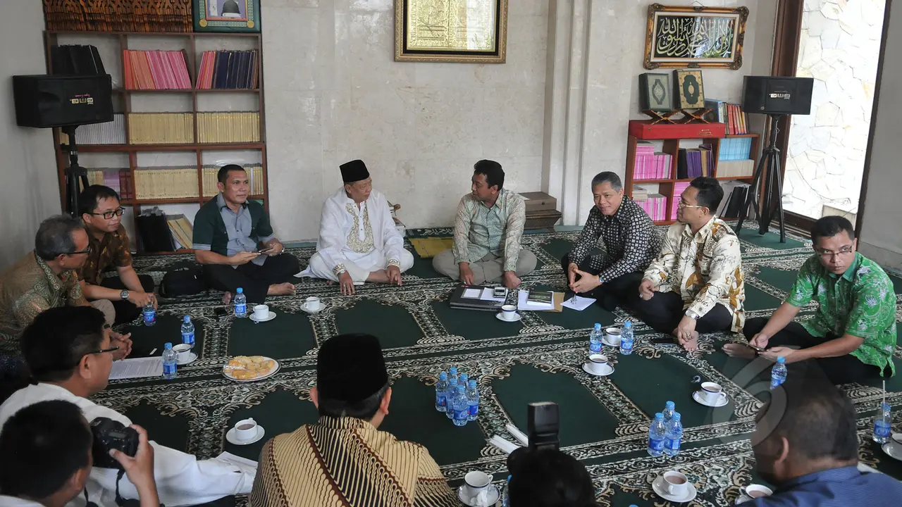 PPP Kubu Romi 'Mengadu' ke Mantan Wapres Hamzah Haz