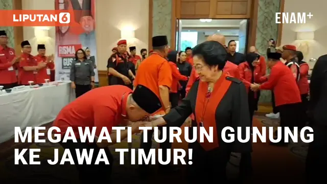 VIDEO: Megawati Turun Gunung, Minta Menangkan Paslon Risma-Gus Hans
