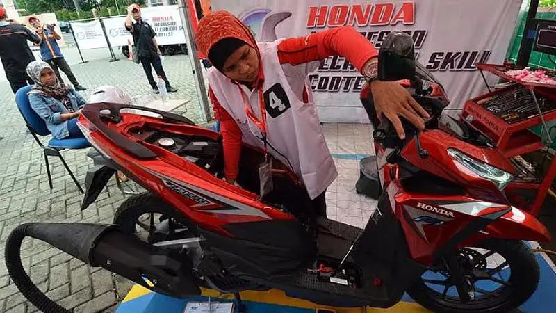 Honda Gelar Kontes Mekanik Tingkat Regional