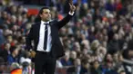 Sergi Barjuan akan memimpin skuad utama Barcelona usai Ronald Koeman dipecat oleh klub yang bermarkas di Stadion Camp Nou tersebut. (AFP/Quique Garcia)