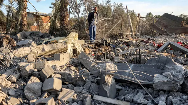 Di Tengah Harapan Kesepakatan Gencatan Senjata, Israel Terus Lancarkan Serangan Bom di Gaza