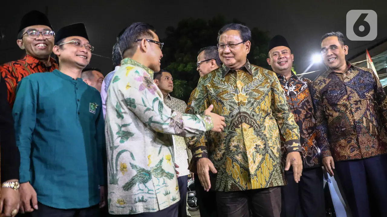 Prabowo Sambangi Markas PKB