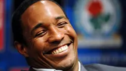 New Blackburn Rovers Manager Paul Ince speaks during a press conference at the club&#039;s Ewood park stadium, in Blackburn, north-west England, on June 24, 2008. AFP PHOTO / Andrew Yates