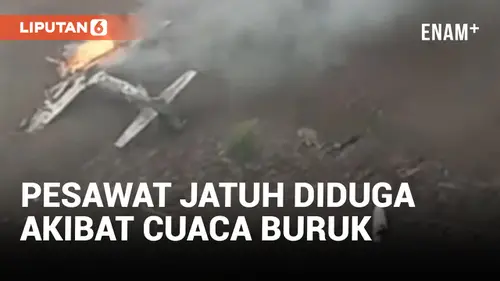 VIDEO: 4 Perwira TNI AU Tewas dalam Kecelakaan Pesawat Super Tucano, Dugaan Kuat Akibat Cuaca Buruk