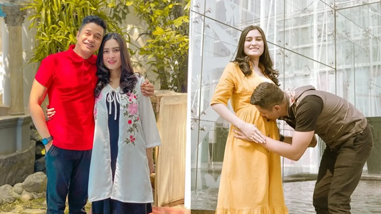 Hamil Anak Pertama, Ini 6 Potret Angbeen Rishi Istri Adly Fairuz Pamer Baby Bump