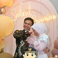 Perayaan ulang tahun Sahrul Gunawan. (Foto: dine.pearl)