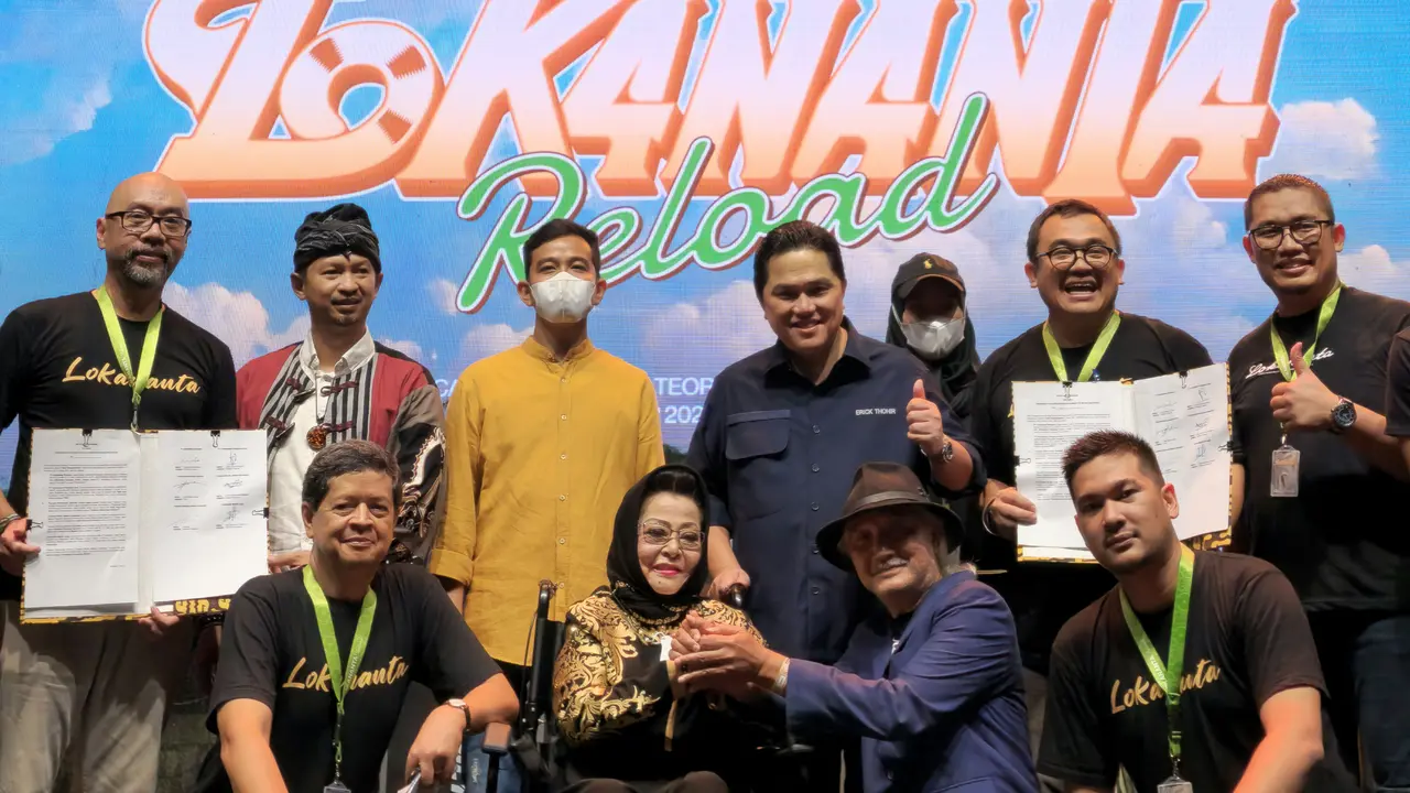Acara pra-reaktivasi Lokananta Reload pada Minggu (27/11/2022). Acara ini bertujuan untuk memperkenalkan kembali keberadaan Lokananta kepada masyarakat melalui berbagai pertunjukan musik. (Dok PPA)