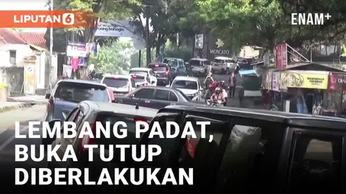 VIDEO: Jelang Tahun Baru, Lembang Macet 3 KM!