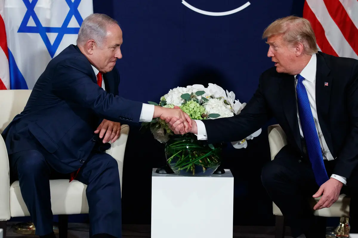 Donald Trump dan Benjamin Netanyahu