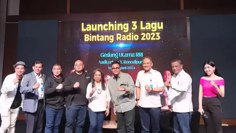 Peluncuran tiga single solo dari finalis Bintang Radio Indonesia 2023.