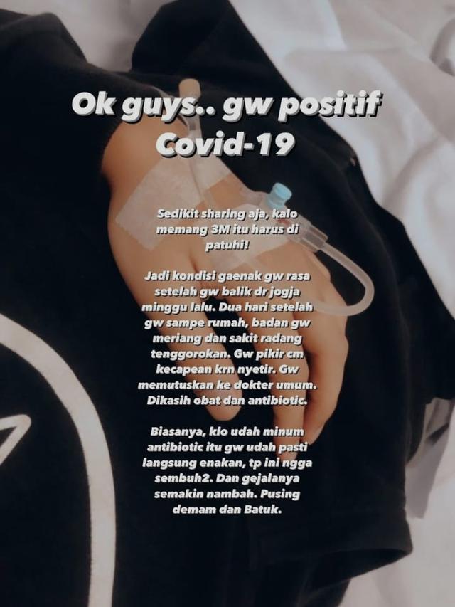 Gitaris J-Rocks Positif Corona Covid-19