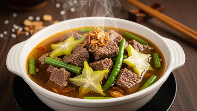 Resep Asem-Asem Daging Sapi Segar yang Bikin Nagih