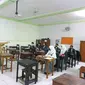 Suasana kegiatan pembelajaran tatap muka terbatas di SMA Negeri 2 Malang. (Dok. SMA Negeri 2 Malang)