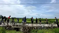Gowes Jadi Jalan Tengah Saat Efisiensi BBM, Cerita Pekerja Bandar Lampung Menjaga Mobilitas dan Dompet