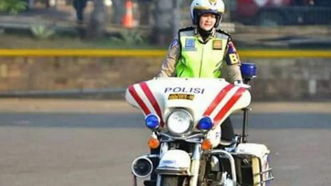 Aksi Freesytel Istri Wakil Walikota Depok Meriahkan Hut Polwan 