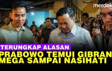 VIDEO: Alasan Prabowo Temui Gibran Empat Mata, Mega Sampai Bereaksi Beri Arahan