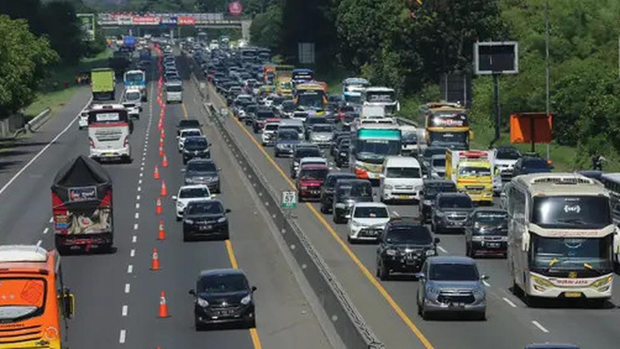 INFOGRAFIS: Jadwal dan Lokasi Contra Flow Tol Cikampek saat Arus Mudik dan Arus Balik Lebaran 2025