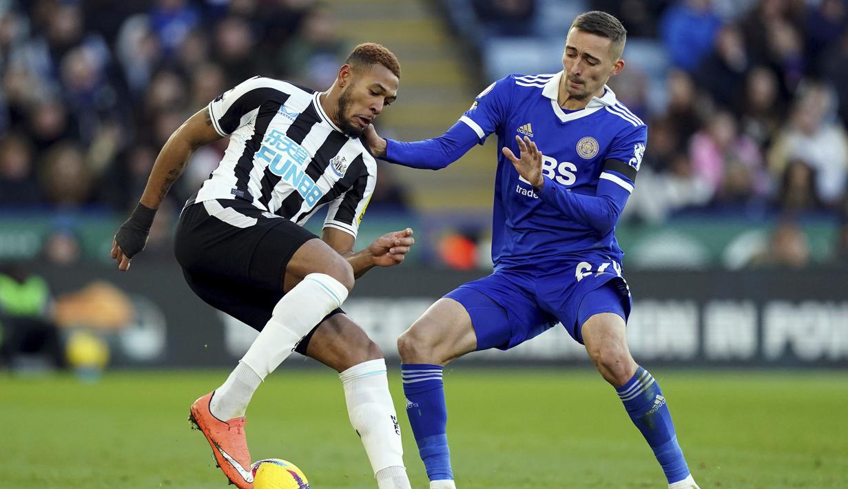 Kemenangan ini membuat Newcastle berhasil menggusur Manchester City dari posisi kedua klasemen. (Mike Egerton/PA via AP)