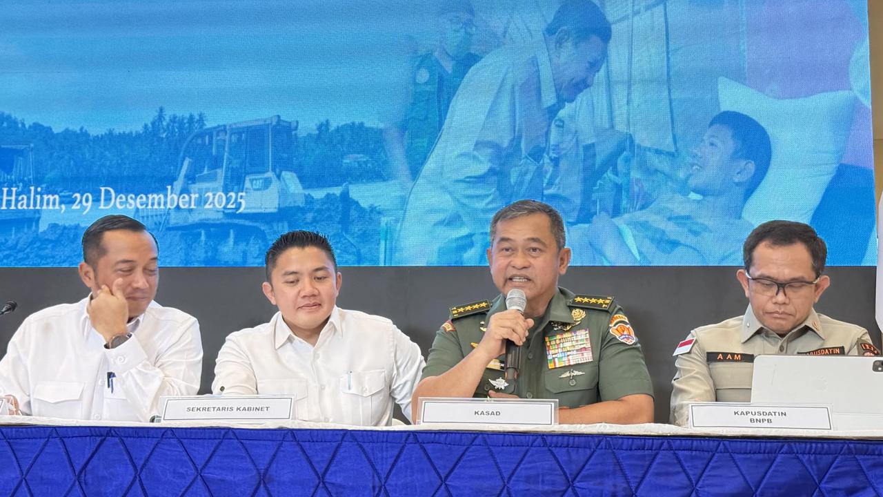KSAD Jenderal Maruli Geram Ada Dugaan Sabotase Jembatan Bailey di Daerah Bencana, Baut Sengaja Dilepas