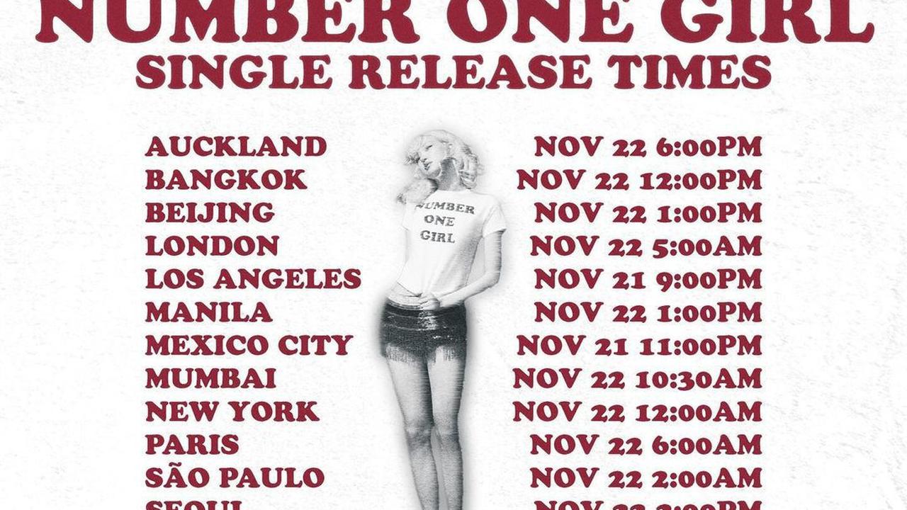 Lirik Lagu Number One Girl dari Ros&eacute; BLACKPINK yang Kolaborasi Lagi dengan Bruno Mars