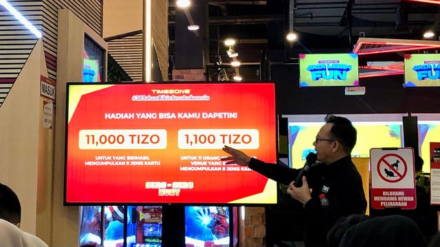 Peluncuran 9 kartu Timezone Indonesia di Jakarta