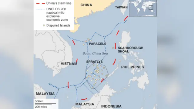 Daerah sengketa Laut China Selatan
