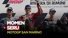 Berita Video, Termasuk Kemenangan Pecco Bagnaia, Ini Dia Deretan Momen yang Terjadi di MotoGP San Marino