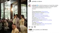 El Rumi Didampingi Maia Estianty dan Ahmad Dhani Saat Melamar Syifa Hadju di Hadapan Keluarga