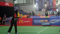 Trisakti Putra tampil fantastis setelah menghajar dua lawan mereka di hari kedua LIMA Badminton.