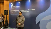 Erick Thohir Dorong Sinkronisasi Program Olahraga Pusat dan Daerah, Siapkan Forum Rutin